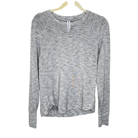 Athleta Tops - Athleta Heather Gray Long Sleeve Top S